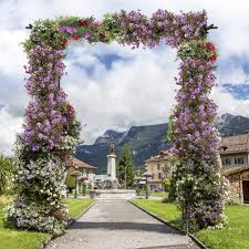 Garden Wedding Rose Arch Pergola