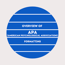 Overview of APA Style Formatting - Owlcation