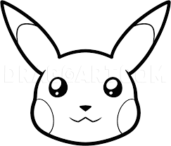 how to draw pikachu easy step by step