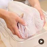 Why do you salt the cavity of a turkey?
