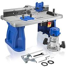 The table saw also boasts a ripping fence that you can flip over for improved and precise cutting. Kobalt Fixed Corded Router With Table Included Amazon Com