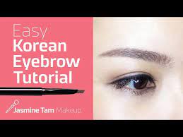 how to korean eyebrow tutorial demo