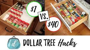 dollar tree hacks to organize e