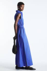 cos women s blue dresses style