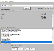 Balancing Chemical Equations