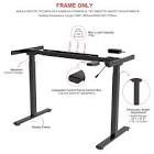 Electric Adjustable Height Standing/Sit-Stand 2-Stage Telescopic Single-Motor Desk Frame PrimeCables