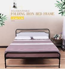 Metal Single Folding Frame Bed