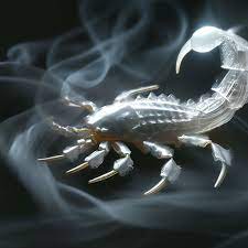 Белый снежный Скорпион Завиток …» — создано в Шедевруме