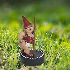 Rude Girl Garden Gnomes Figurine