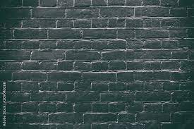 Black Brick Wall Texture Background