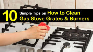 10 simple ways to clean gas stove grates