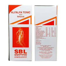 Alfalfa Tonic with Ginseng - Mann Homeopathy Clinic Rajkot