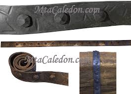 s 01 faux wood iron strap mta caledon