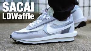 You can expect the four sacai x nike vaporwaffle colorways to release at select retailers including nike.com during spring 2021. Nike X Sacai Ldwaffle Summit White Review On Feet Youtube