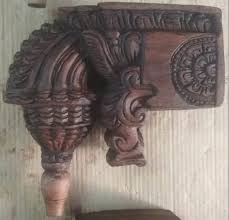Wooden Carved Wall Bracket At Rs 2600