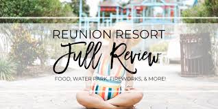 reunion resort summer family vacation