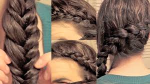 Editors handpick every product that we feature. Learn To Braid Your Own Hair Fishtail French Braid Inside Out French Braid Katniss Braid Youtube