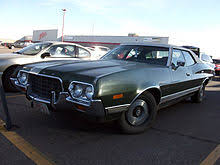 The 'coke bottle' shape was even more pronounced for 1972, than in previous years. Ford Torino Wikipedia