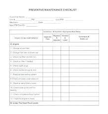 Truck Service Schedule Template Free Vehicle Maintenance Plan Example