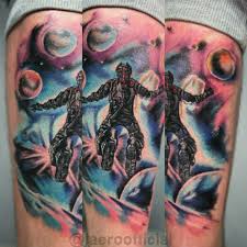 As halloween is on the horizon, we have. Astronaut Dead Space Tattoo Instagram Com Jaeroofficial Space Tattoo Dead Space Tattoos