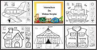Arcoiris, juegos educativos online en. Material Interactivo De Silabas Para Preescolar Y Primaria Imagenes Educativas