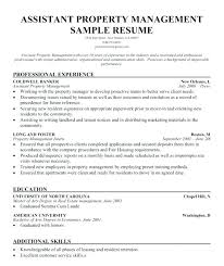 Sample Resume Property Manager Gallery Of Real Estate Agent Resumes