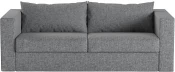 Box Dynamic 2 Seat Fabric Sofa Grey