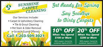 special offers sunshine carpet cleaning