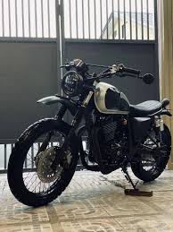 cafe 400 scrambler setup motorbikes