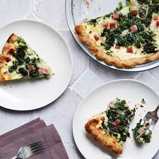 ham and spinach quiche recipe food