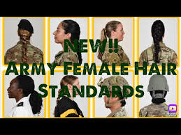 new army hair standards women can
