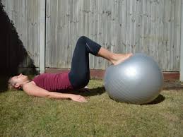 5 exercises on a swiss ball safe for