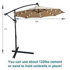 10 ft market outdoor patio umbrella
