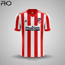 Atletico madrid 2007/2008 home football shirt jersey nike size m adult. Atletico Madrid Adidas Home Kit Concept