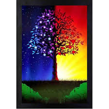 craftsfest multicolor tree decorative