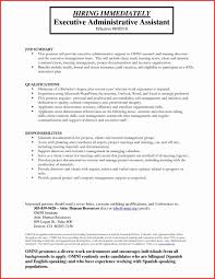 Resume Skills Examples Administrative Assistant With Objective For