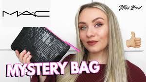 mac mystery box unboxing mystery makeup