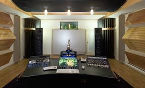 modern professional recording studio