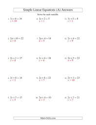 the solving linear equations form ax