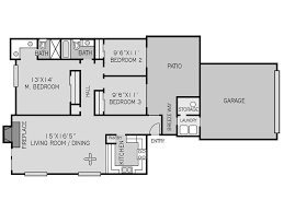 3 bedroom apartment d at 2200