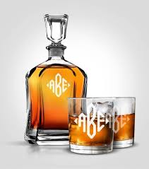 S4 Personalized Whiskey Decanter Set