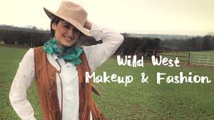 wild west fashion cow makeup