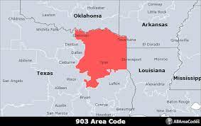 903 Area Code Location Map Time Zone