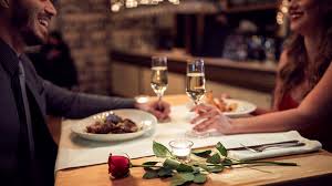 Image result for images of a black couple on a dinner date