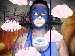 care bear halloween makeup tutorial and