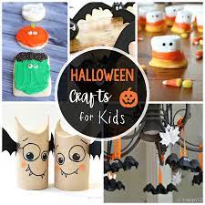 The best kids crafts & activities. 25 Cute Easy Halloween Crafts For Kids Crazy Little Projects
