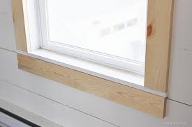 This farmhouse window trim could be used inside or outside. Farmhouse Window Trim Love Grows Wild