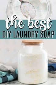 best homemade laundry detergent