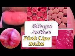 how 3days effective pink lips balm