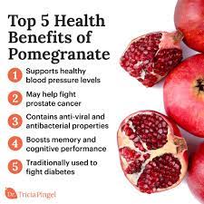 5 pomegranate nutritional benefits dr